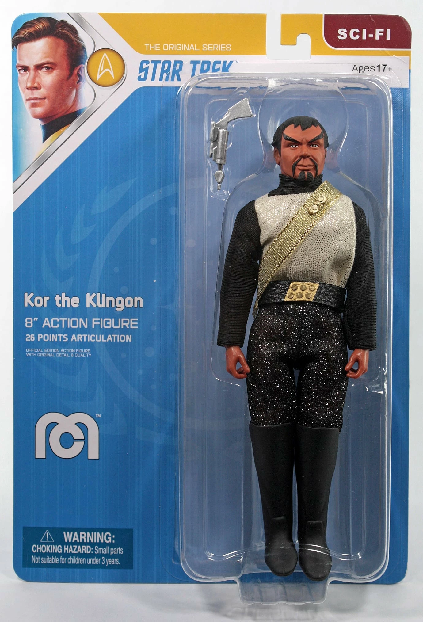 Mego Topps X - Star Trek - Kor The Klingon 8" Action Figure 4 Mego Topps X - Star Trek - Kor The Klingon 8" Action Figure - Image 2