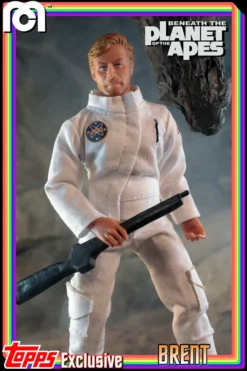 Damaged Package Mego Topps X - Planet Of The Apes - Brent (Astronaut) 8" Action Figure