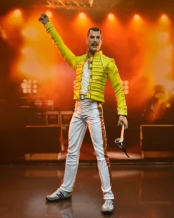 NECA - Freddie Mercury (Yellow Jacket) 7” Action Figure Set (Pre-Order Ships September)