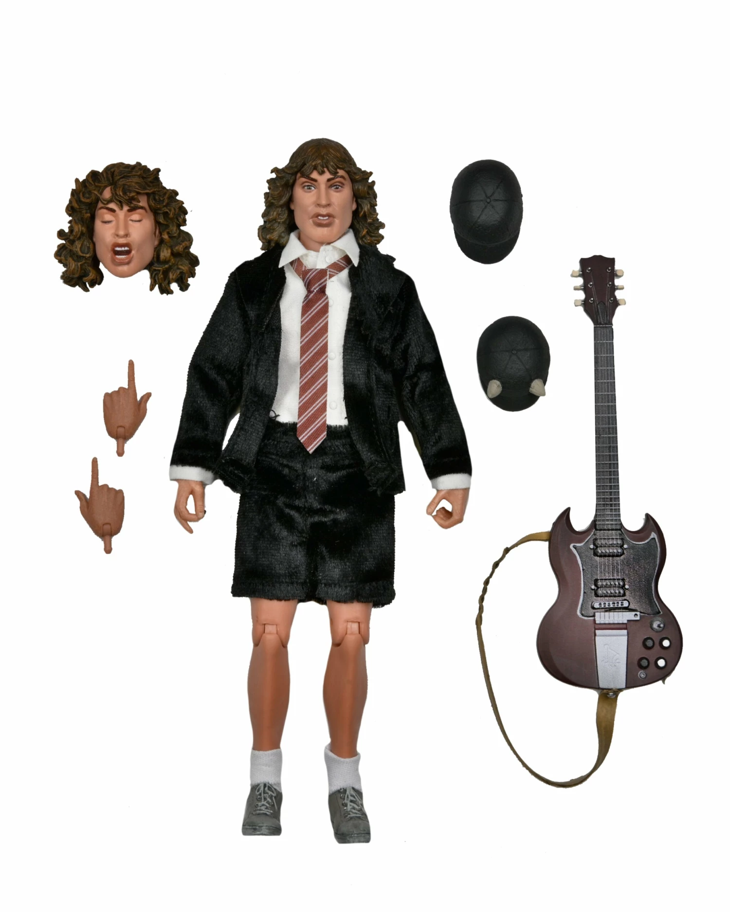 NECA - AC/DC - Angus Young 8" Clothed Action Figure 4 NECA - AC/DC - Angus Young 8" Clothed Action Figure - Image 2