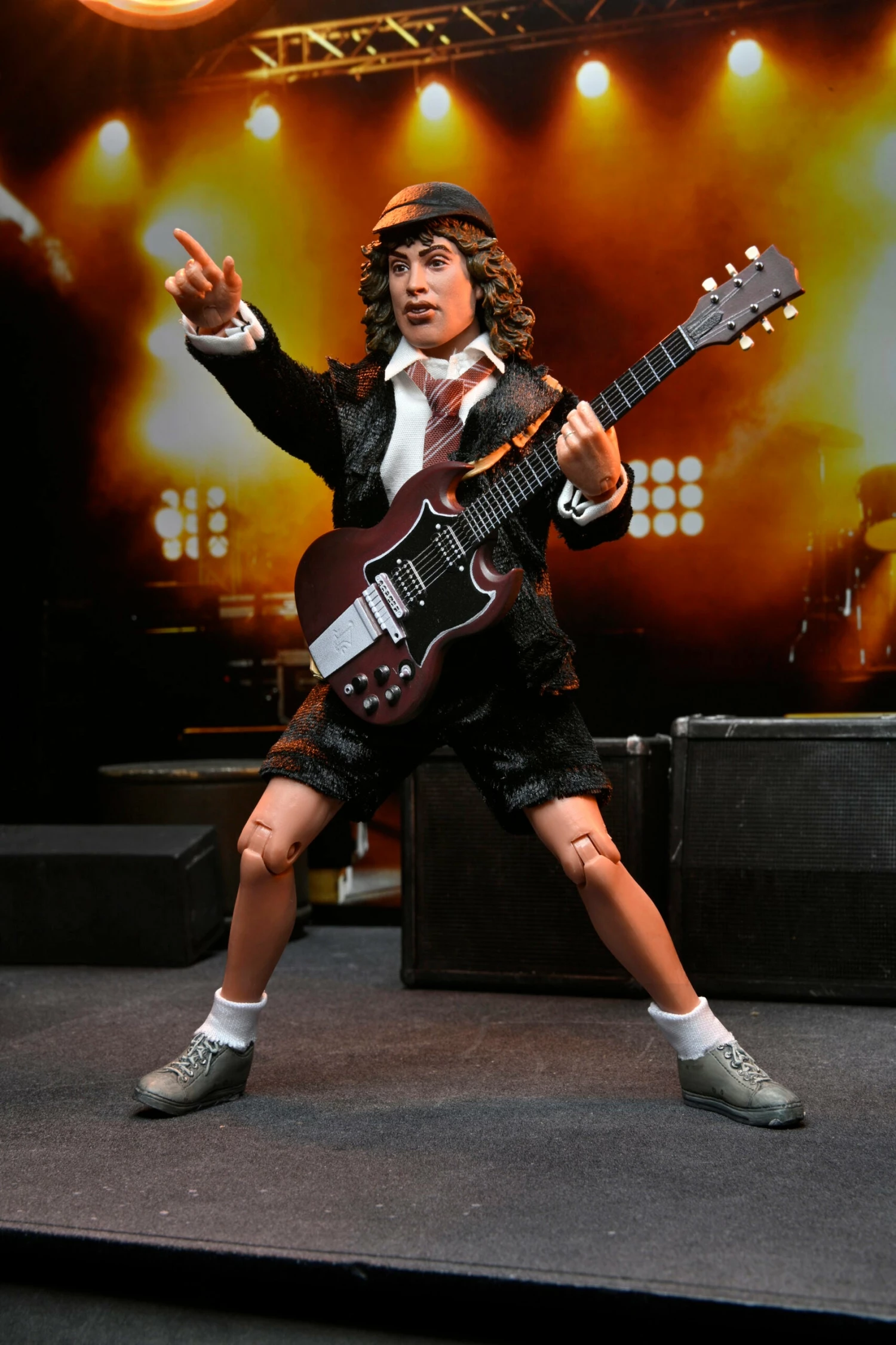 NECA - AC/DC - Angus Young 8" Clothed Action Figure 8 NECA - AC/DC - Angus Young 8" Clothed Action Figure - Image 6