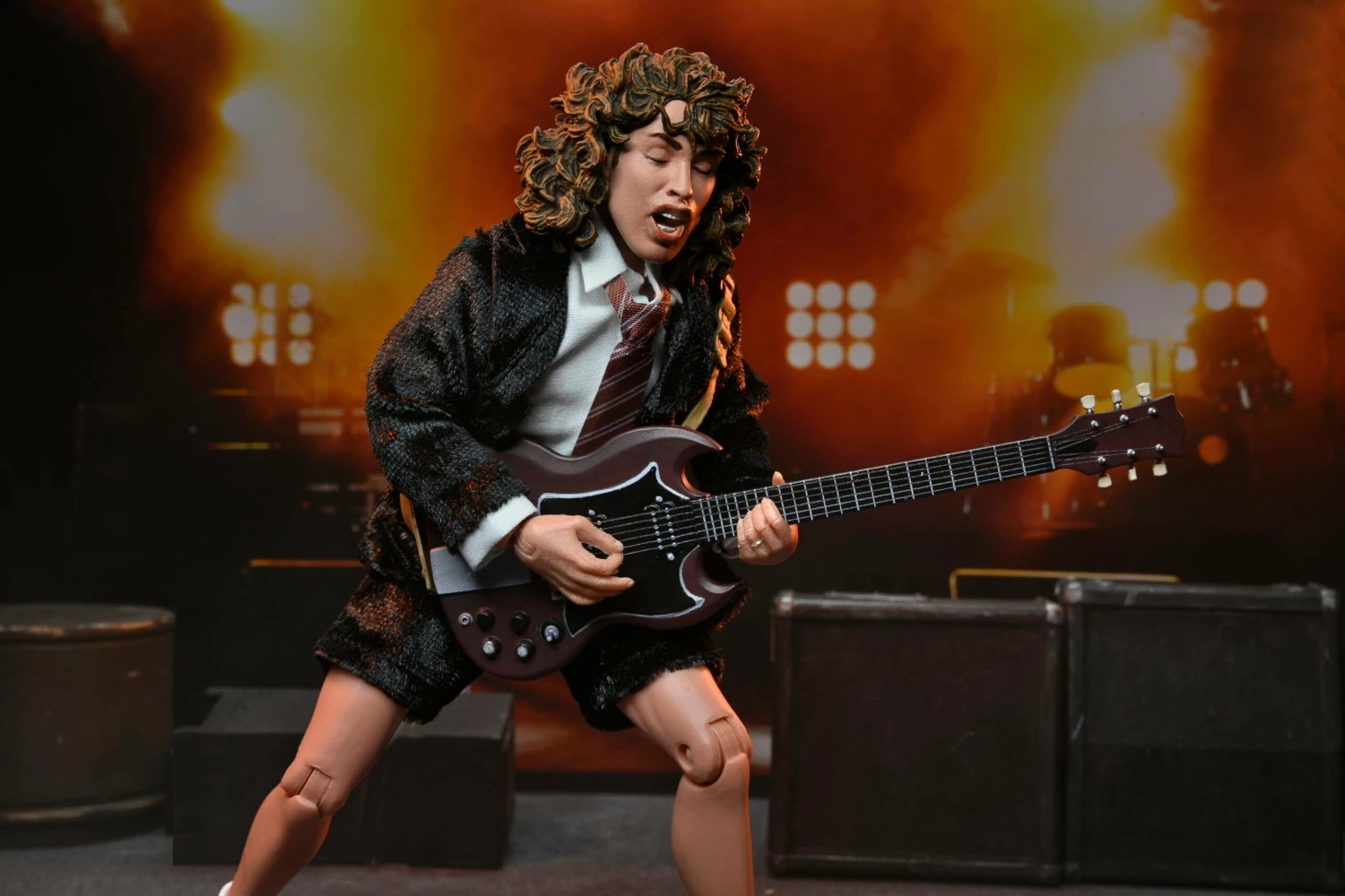 NECA - AC/DC - Angus Young 8" Clothed Action Figure 9 NECA - AC/DC - Angus Young 8" Clothed Action Figure - Image 7