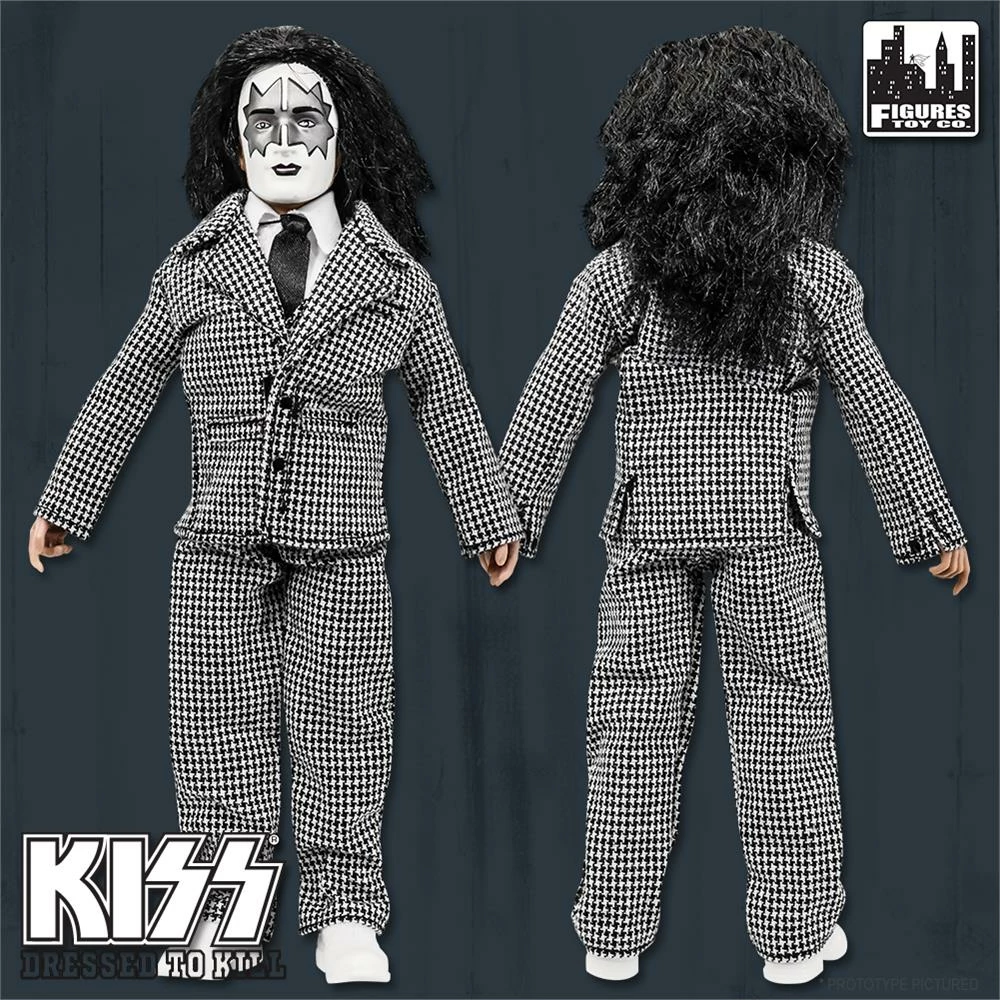 KISS- The Spaceman - Dressed To Kill (Throwback Series) 8" Action Figure 4 KISS- The Spaceman - Dressed To Kill (Throwback Series) 8" Action Figure - Image 2
