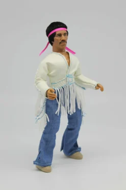 Mego Music Jimi Hendrix - Woodstock With Flocked Hair 8" Action Figure -Deals ZLCCollectibles Store IMG 3715 scaled