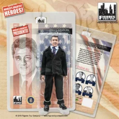 Presidents - Bill Clinton (Black Suit) 8" Action Figure