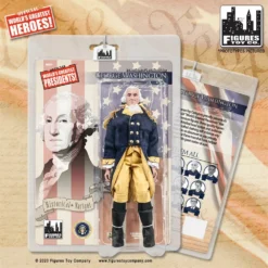 Presidents - George Washington (Blue & Yellow Suit) 8" Action Figure